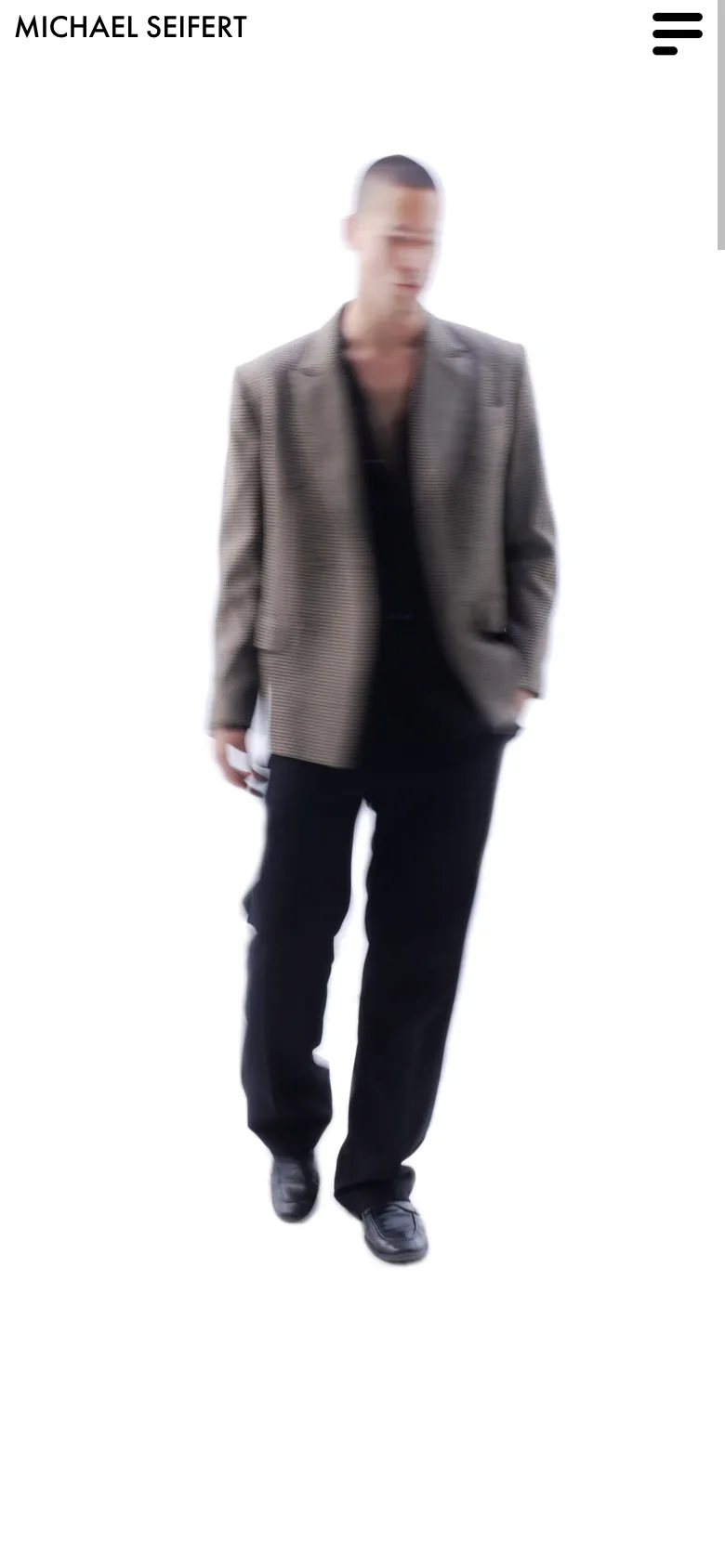 Michael Seifert website on a phone